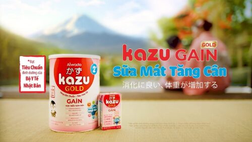 Kazu - thương hiệu sữa cao cấp chuẩn Nhật Bản
