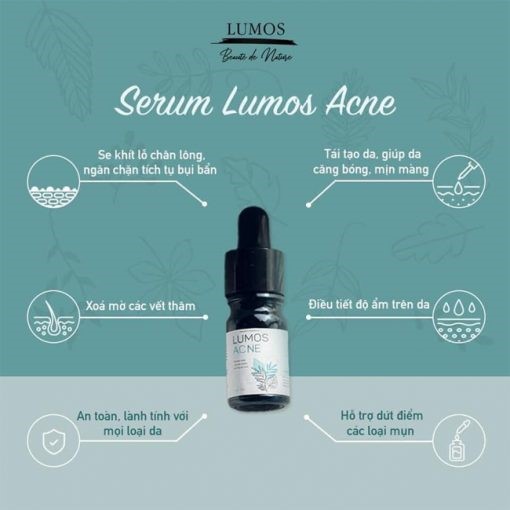 Công dụng của serum trị mụn Lumos Acne