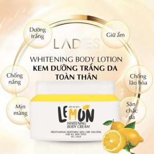 Lemon giúp dưỡng trắng, chống nắng, giữ ẩm