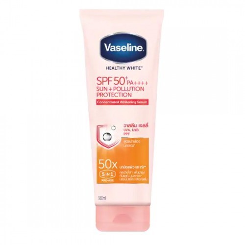 Vaseline SPF 50+ giúp chống nắng vượt trội và làm trắng da
