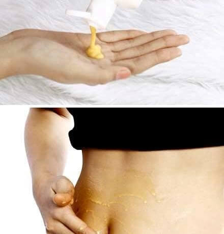 Vừa thoa kem tan mỡ kết hợp với massage để tăng hiệu quả