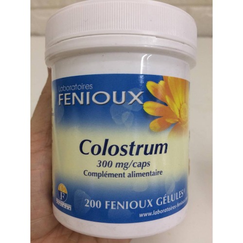 Sữa non Fenioux Colostrum nổi tiếng tại thị trường nội địa pháp