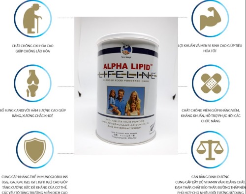 Alpha Lipid sử dụng nguyên liệu hữu cơ tốt cho người dùng